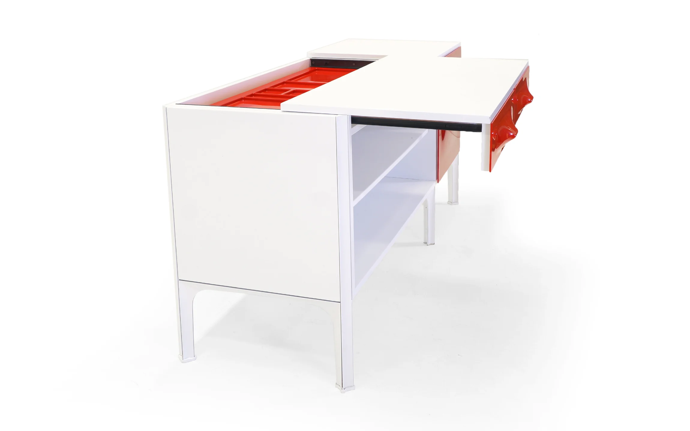 Raymond Loewy Desk with Drawers for Doubinsky Freres, DF2000